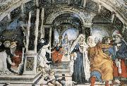Filippino Lippi Scene from the Life of St Thomas Aquinas Sweden oil painting artist